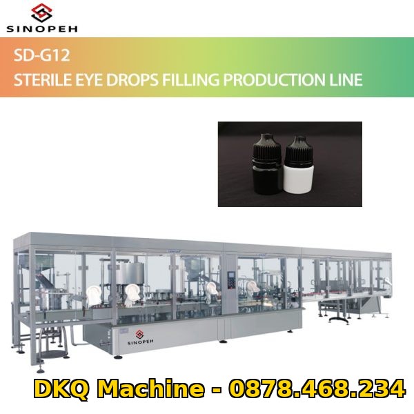 Dây chuyền sản xuất thuốc nhỏ mắt DSG2-80