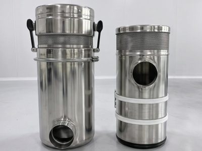 Máy xay sinh tố dạng trục đứng với phễu di động đa năng, thùng chứa đa thông số kỹ thuật tương thích để chế biến bột vệ sinh