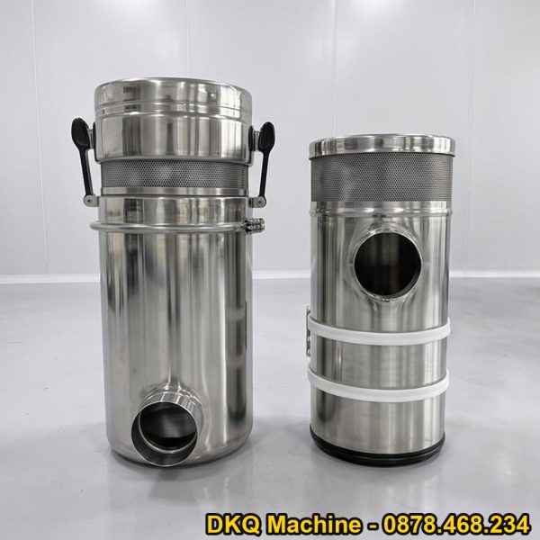 Máy xay sinh tố dạng trục đứng với phễu di động đa năng, thùng chứa đa thông số kỹ thuật tương thích để chế biến bột vệ sinh