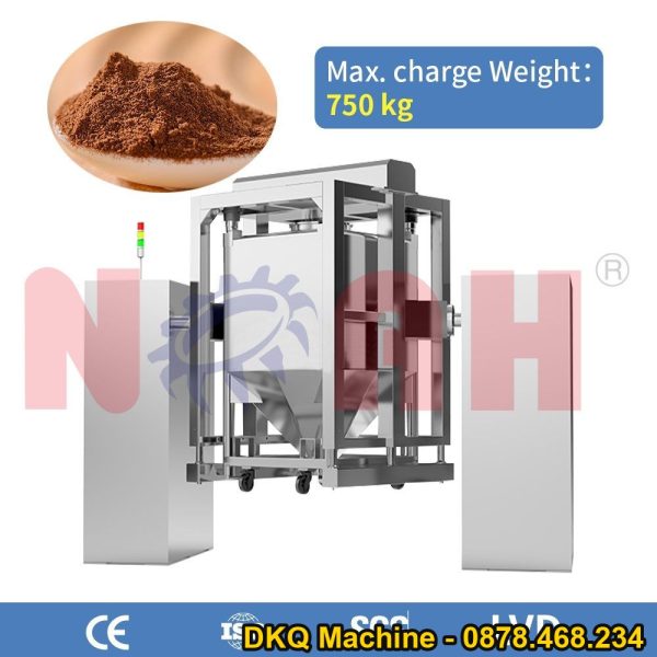 Máy xay sinh tố đứng hạng nặng 316L dành cho dây chuyền sản xuất bột ăn mòn hóa học khắc nghiệt