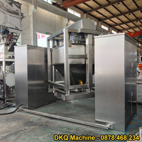 Máy xay sinh tố phễu quy mô phòng thí nghiệm Độ đồng đều cao Khối lượng nhỏ Pha trộn bột dinh dưỡng Pharma