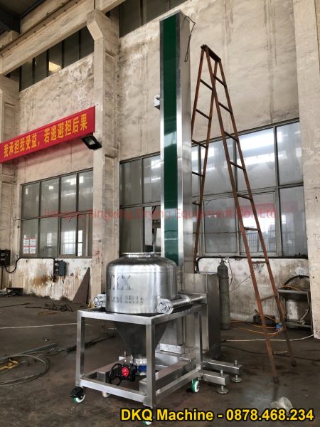 Phễu trộn cột dọc Phễu đa thông số kỹ thuật Tương thích cho các doanh nghiệp dược phẩm