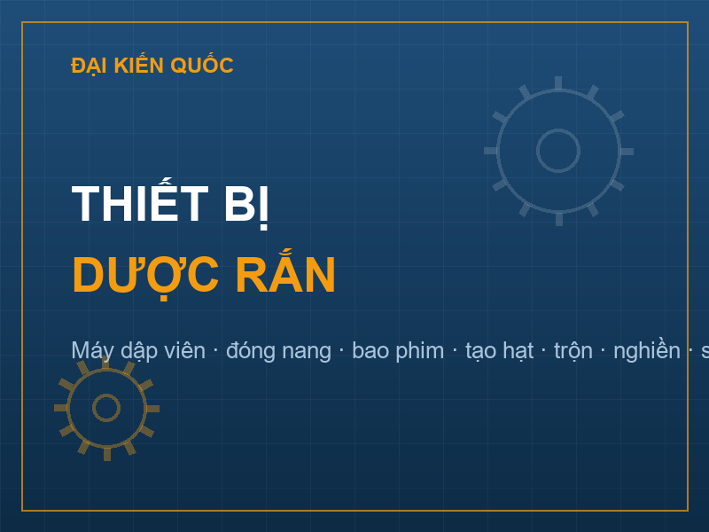 Thiết bị Dược rắn
